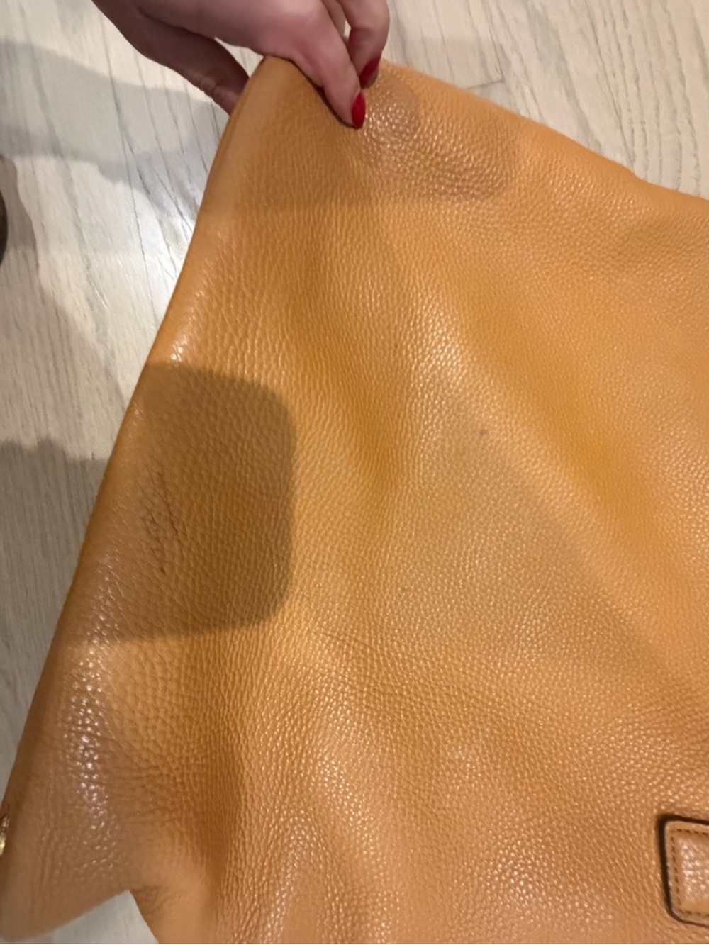 Prada Vitello Daino Leather Tote Shoulder Bag - Picture 6 of 11